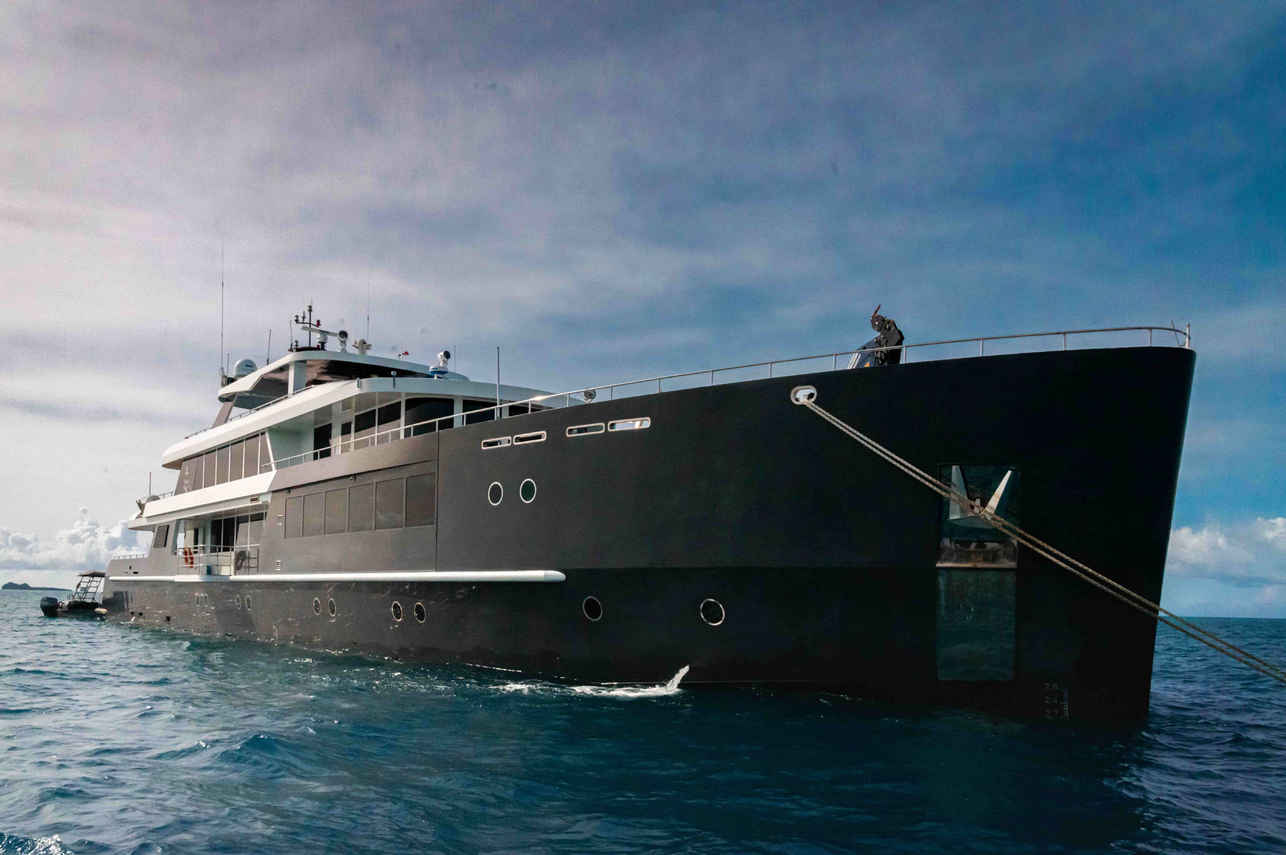 Black Pearl liveaboard in Palau.