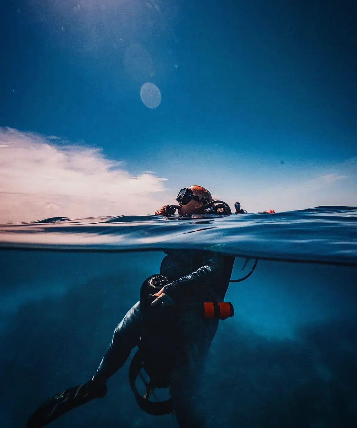 Judith Sch, featured in Ocean People.